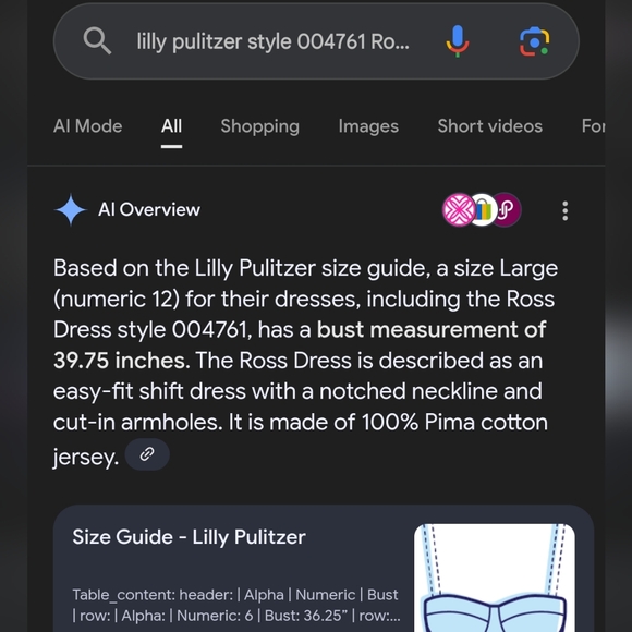 Lilly Pulitzer Pink and Green Leaf Print Dress NWT - Picture 9 of 9